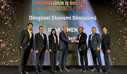 OYAK Çimento’ya “Döngüsel Ekonomi Dönüşümü” Ödülü