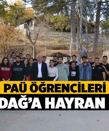 PAÜ Öğrencileri Babadağ’a Hayran Kaldı