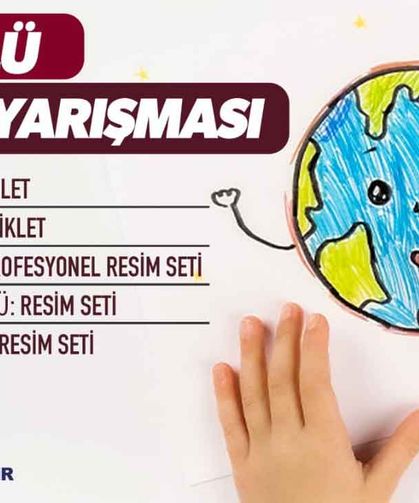 Denizli'de Sıfır Atık temalı resim yarışması