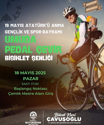 19 Mayıs’ta bisiklet şenliği düzenlenecek