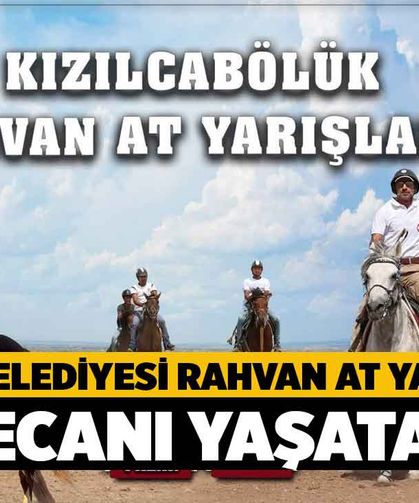 Tavas Belediyesi Rahvan At Yarışları heyecanı yaşatacak