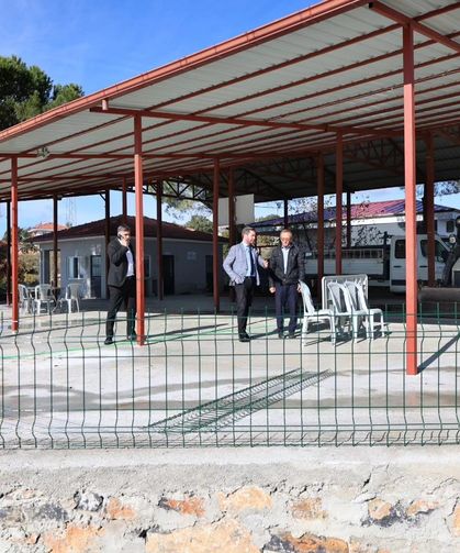 Başkan Tatık, Güzelköy Mahallesi Sosyal Tesis çalışmalarını yerinde inceledi