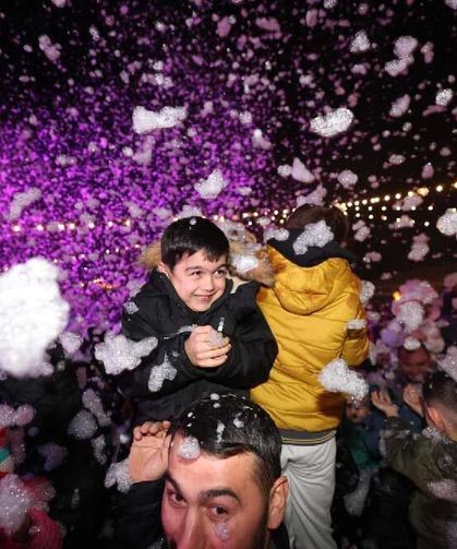 Merkezefendi Kış Festivali’nde Eğlence Devam Ediyor