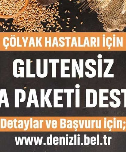 Glütensiz gıda desteğinde son 2 gün