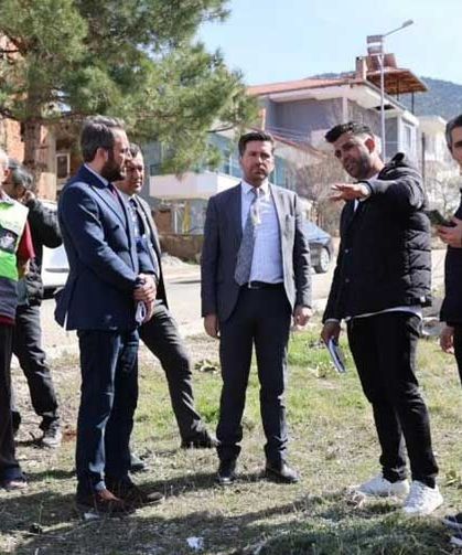 Başkan Tatık, Tavas'a değer katan projeleri sahada inceledi