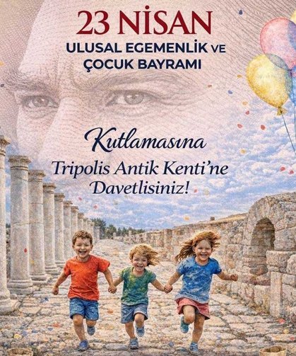23 Nisan Tripolis'te kutlanacak