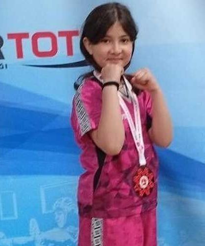 8 yaşındaki demir yumruk Nebahat Eda’dan gururlandıran başarı