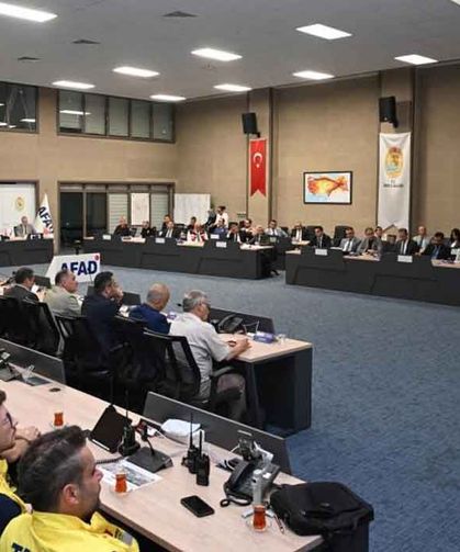 Denizli’de 5,6 büyüklüğündeki deprem senaryonu canlandırıldı