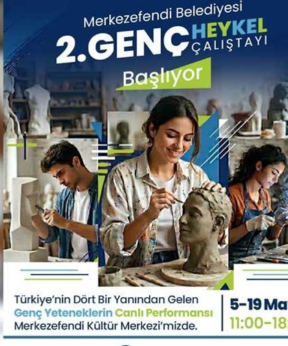 Merkezefendi Belediyesi 2. Genç Heykel Çalıştayı Başlıyor