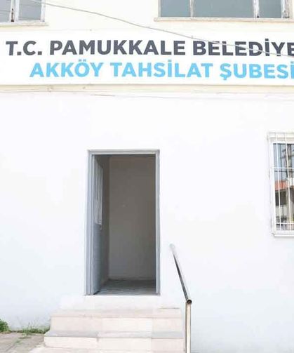 Pamukkale Belediyesi Akköy Veznesi Hizmete Girdi