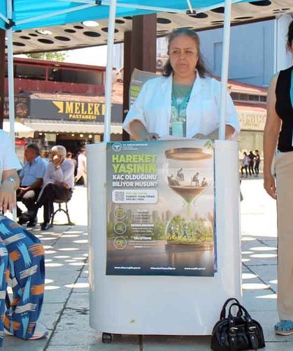 Denizli İl Sağlık Müdürlüğü 'Hareket Yaşını Öğren Sağlıklı Yaşa' Kampanyasını Başlattı