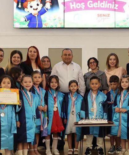 Merkezefendi’de Miniklerin Mezuniyet Heyecanı
