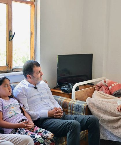 Başkan Çavuşoğlu ve Başkan Pütün Beyağaçlı Vatandaşlar ile Bir Araya Geldi