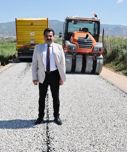 Pamukkale’de Yeni Araçlarla Asfalt Devrimi