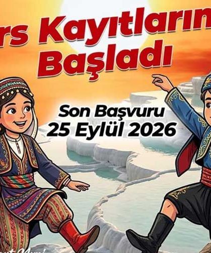 Denizli Büyükşehir Belediyesi Halk Oyunları Kursu Kayıtları Başladı