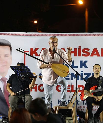 Tavas Belediyesi Karahisar Halk Gecesi Düzenledi