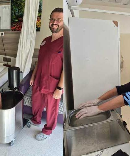 Çivril Devlet Hastanesi'ne üç yeni fizik tedavi cihazı