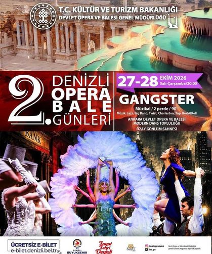 “Gangster” müzikali Denizli’de sahneleniyor