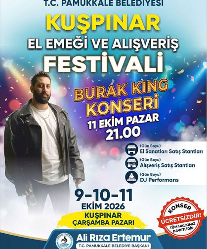 Pamukkale'de Burak King Fırtınası