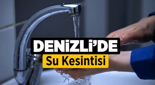Yenişehir, Servergazi ve Gerzele’de su kesintisi