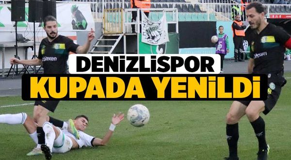 Ziraat Türkiye Kupası: Denizlispor: 0 - Şanlıurfaspor: 5