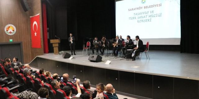 Sarayköy Belediyesi’nden Tasavvuf ve Türk Sanat Müziği Konseri