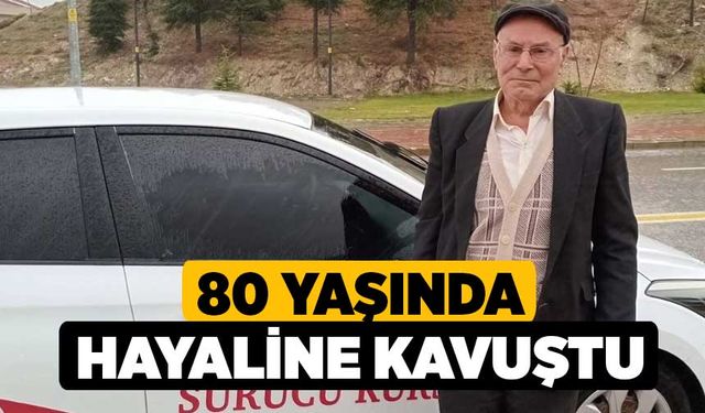 80 yaşında Hayaline Kavuştu