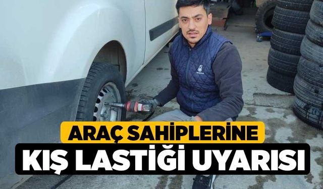 Araç sahiplerine kış lastiği uyarısı