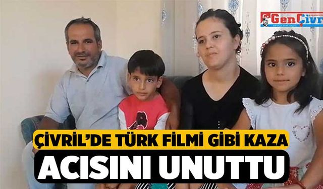 Çivril'de Türk Filmi Gibi Kaza!