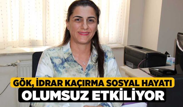 Gök, İdrar Kaçırma Sosyal Hayatı Olumsuz Etkiliyor