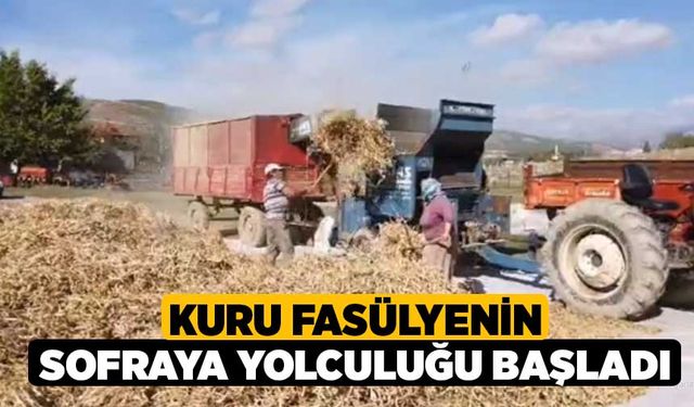 Kuru Fasülyenin Sofraya yolculuğu başladı