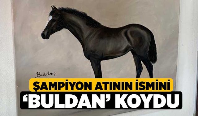 Şampiyon Atının İsmini ‘Buldan’ Koydu