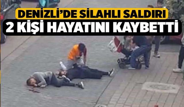 Denizli'de Silahlı Saldırı 2 Kişi Hayatını Kaybetti