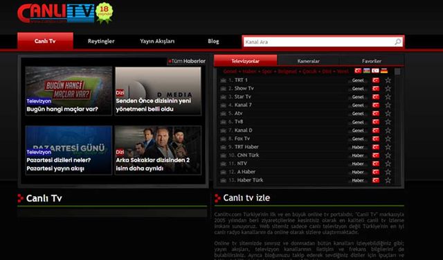 canlıtv ile televizyon keyfini zirveye taşıyın!