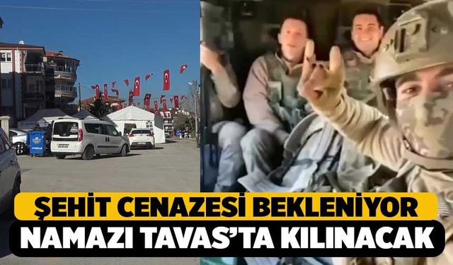 Şehit Mehmet Serinkan'ın Cenazesi Bekleniyor