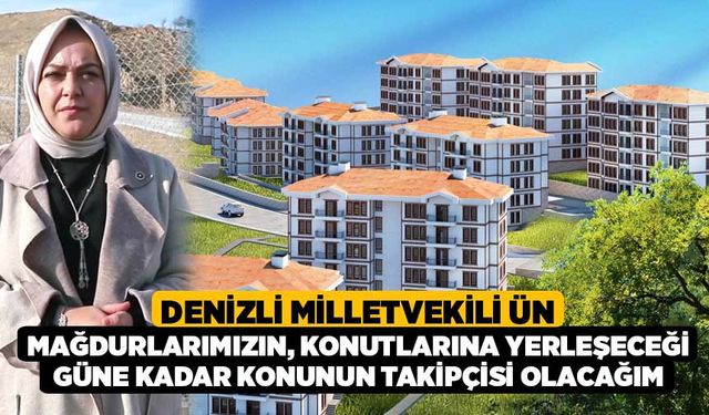 Denizli’de 4 yıldır bekleyen hak sahiplerinin TOKİ konutları için çalışmalar başladı