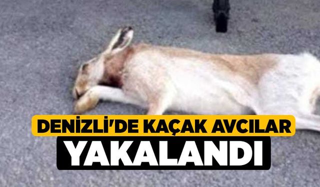 Denizli'de Kaçak Avcılar Yakalandı