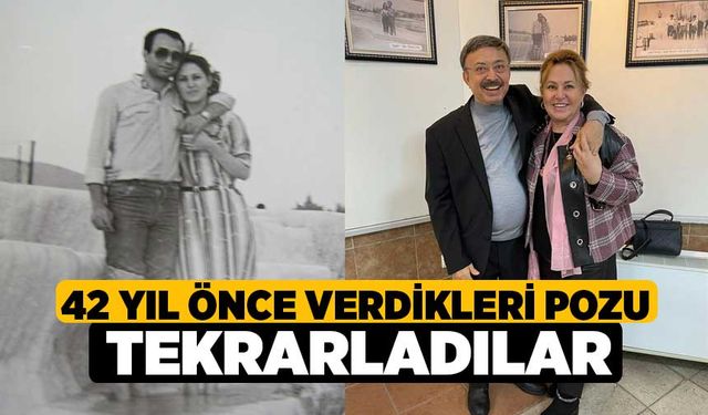 42 yıl önce verdikleri pozu tekrarladılar