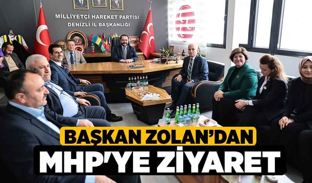 Başkan Osman Zolan’dan MHP'ye ziyaret