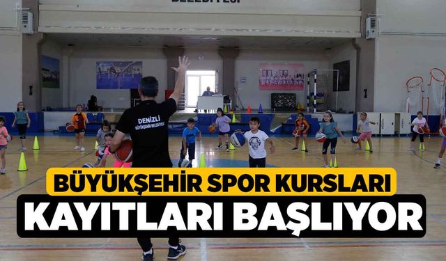 Büyükşehir Spor Kursları Kayıtları Başlıyor