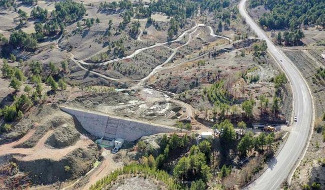 Cumaalanı Göledi su tutmaya hazır hale geldi