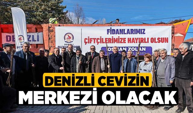 Denizli Cevizin Merkezi olacak