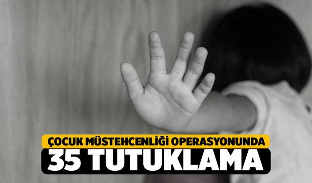 Çocuk İstismarı Operasyonu: 20 İlde 35 Şüpheli Tutuklandı