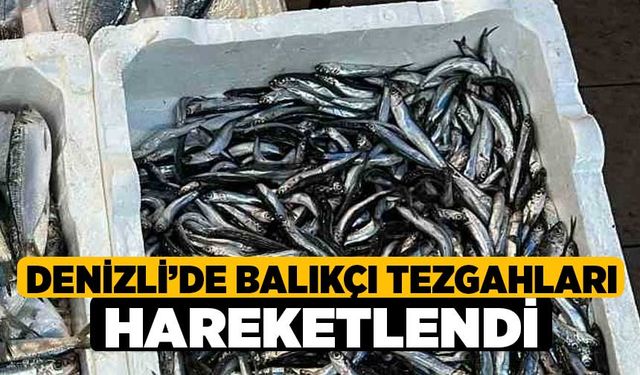 Denizli’de balıkçı tezgahları hareketlendi