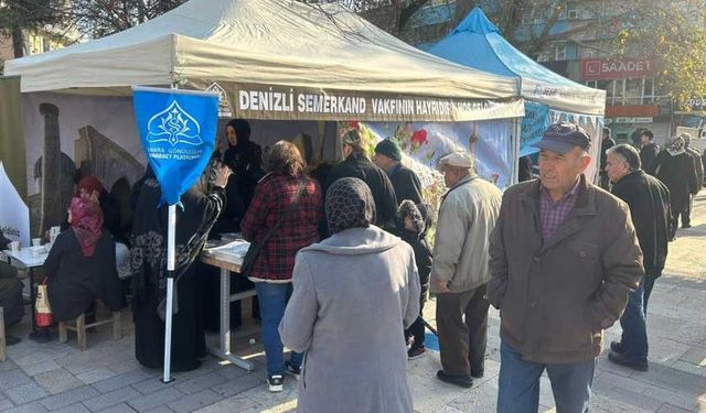 Denizli'de binlerce vatandaşa kandil ikramı yapıldı