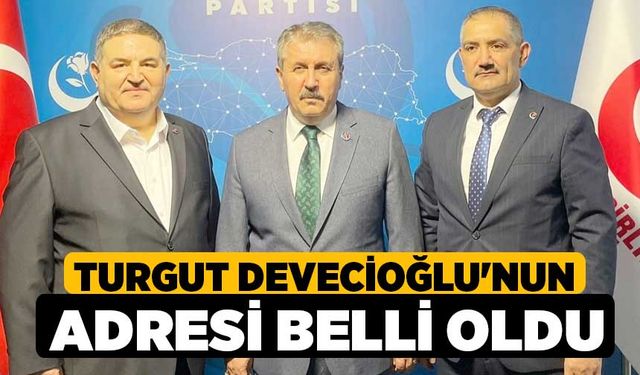 Turgut Devecioğlu'nun Adresi Belli Oldu