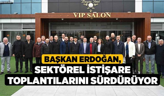 Başkan Erdoğan, Sektörel İstişare Toplantılarını Sürdürüyor