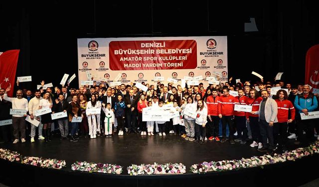 Büyükşehir’den 253 amatör spor kulübüne 7. 200.000 TL’lik dev katkı