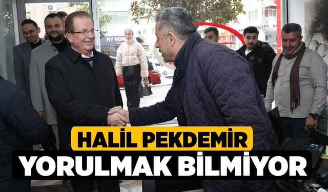 Halil Pekdemir Yorulmak Bilmiyor