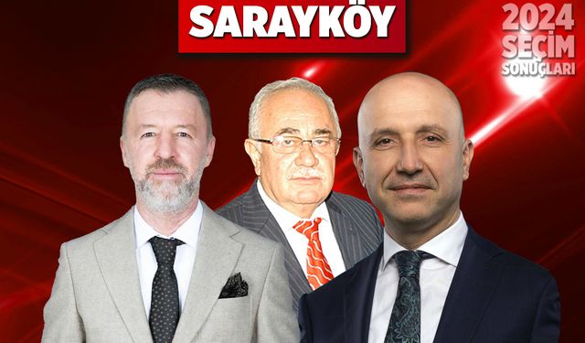 Sarayköy Belediye Başkanlığı Seçim Sonuçları (Canlı Anlatım)